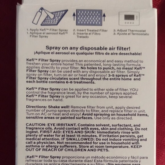 NEW Kefi Air Filter Spray – Cinnamon – 2-ounce spray bottle - Picture 5 of 10